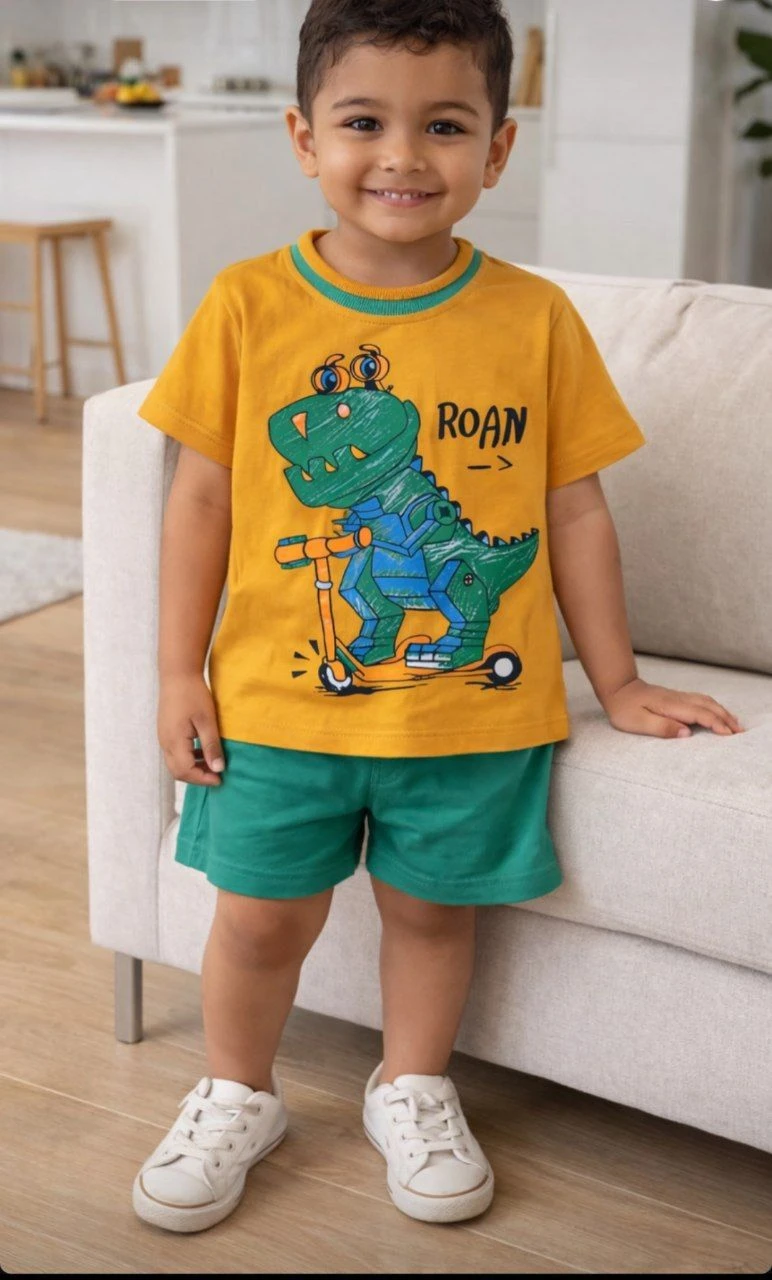 تیشرت شلوارک دایناسوراسکیت