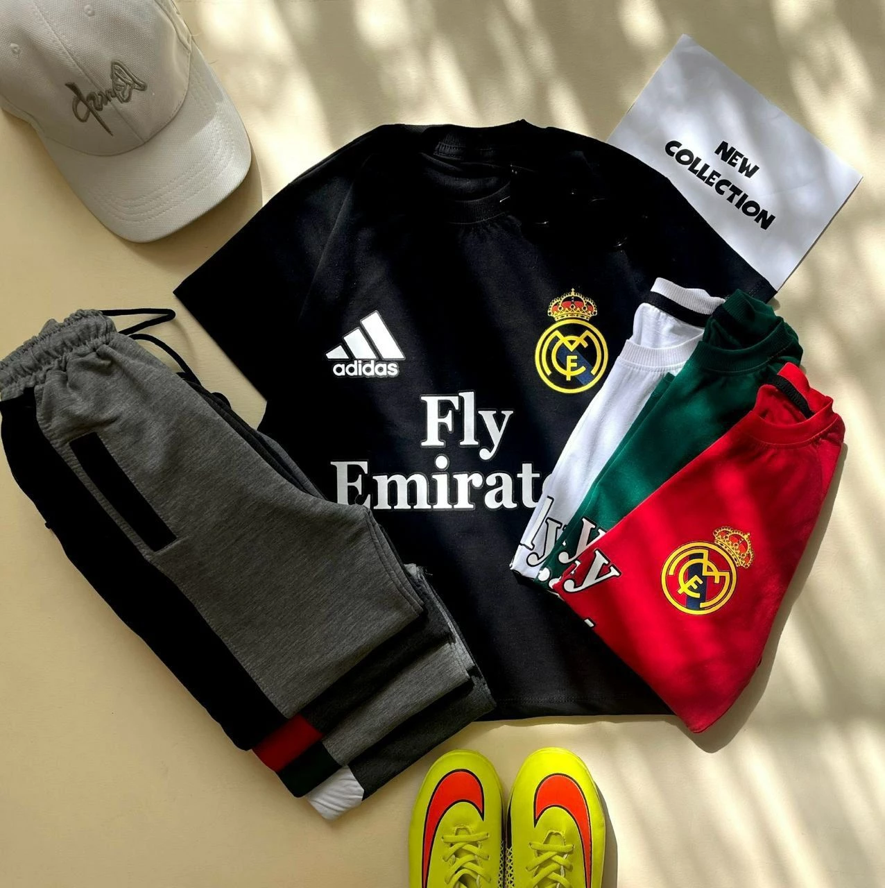 ست تیشرت شلوار رعال مادرید