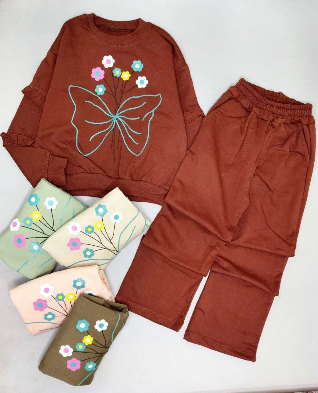 ست بلوز شلوار نیلوفر