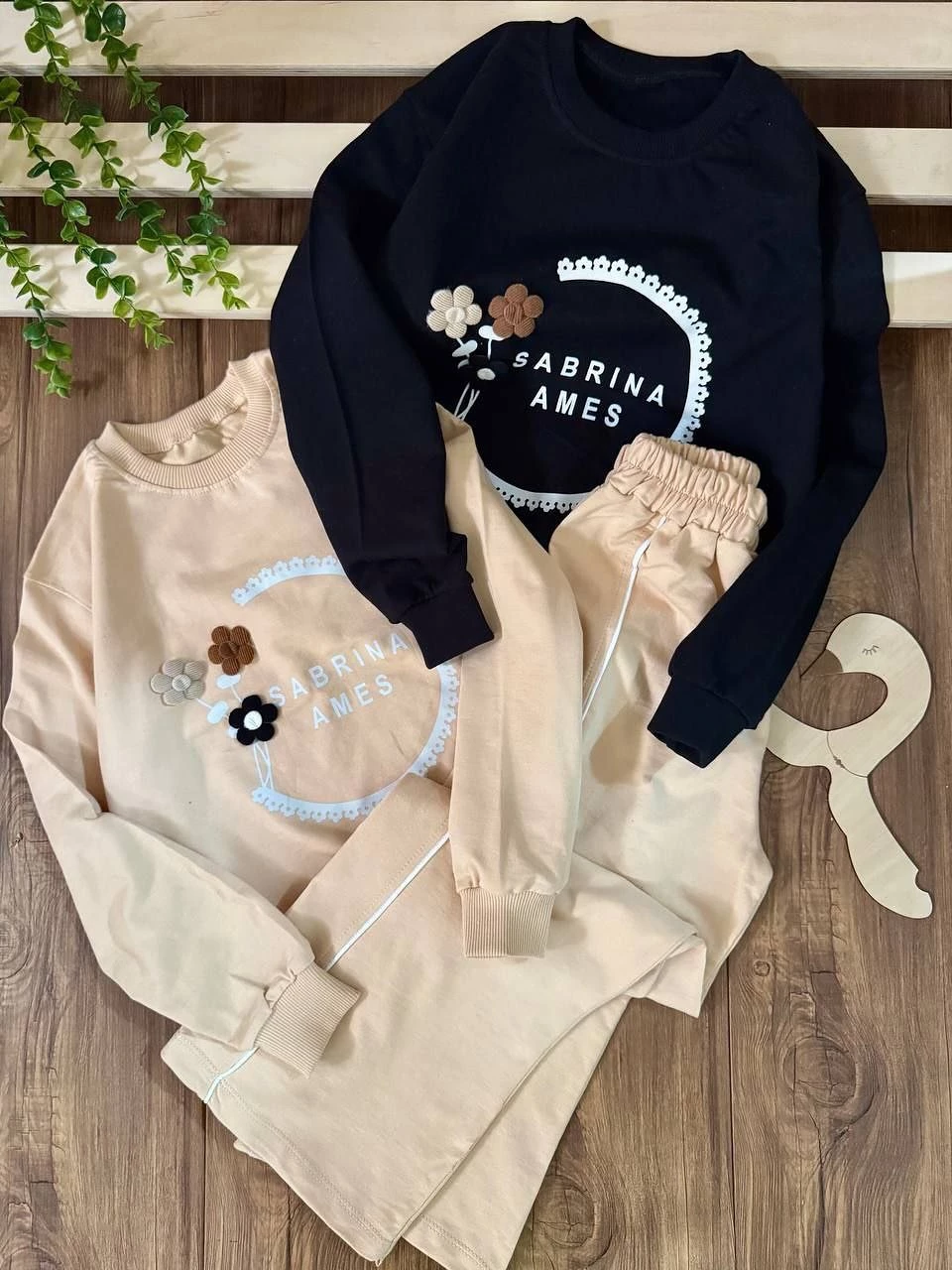 بلوز شلوار سه گل