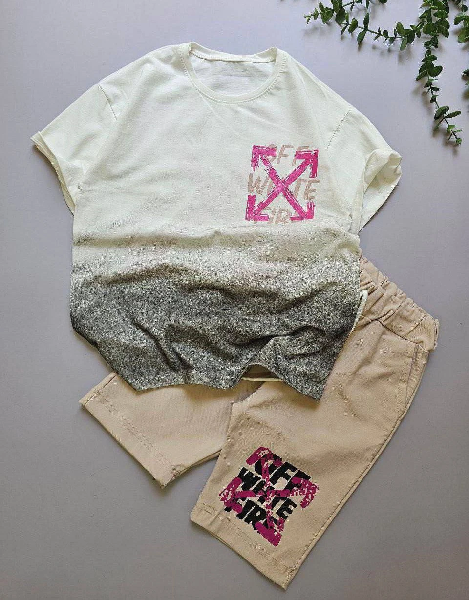 تیشرت شلوارک لنین اف