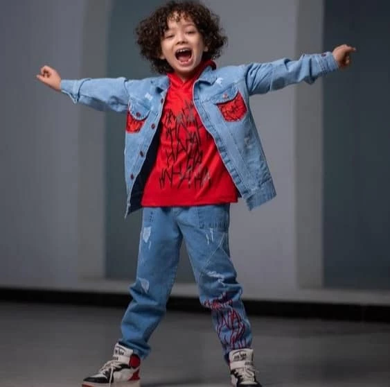 ست سه تیکه  جین