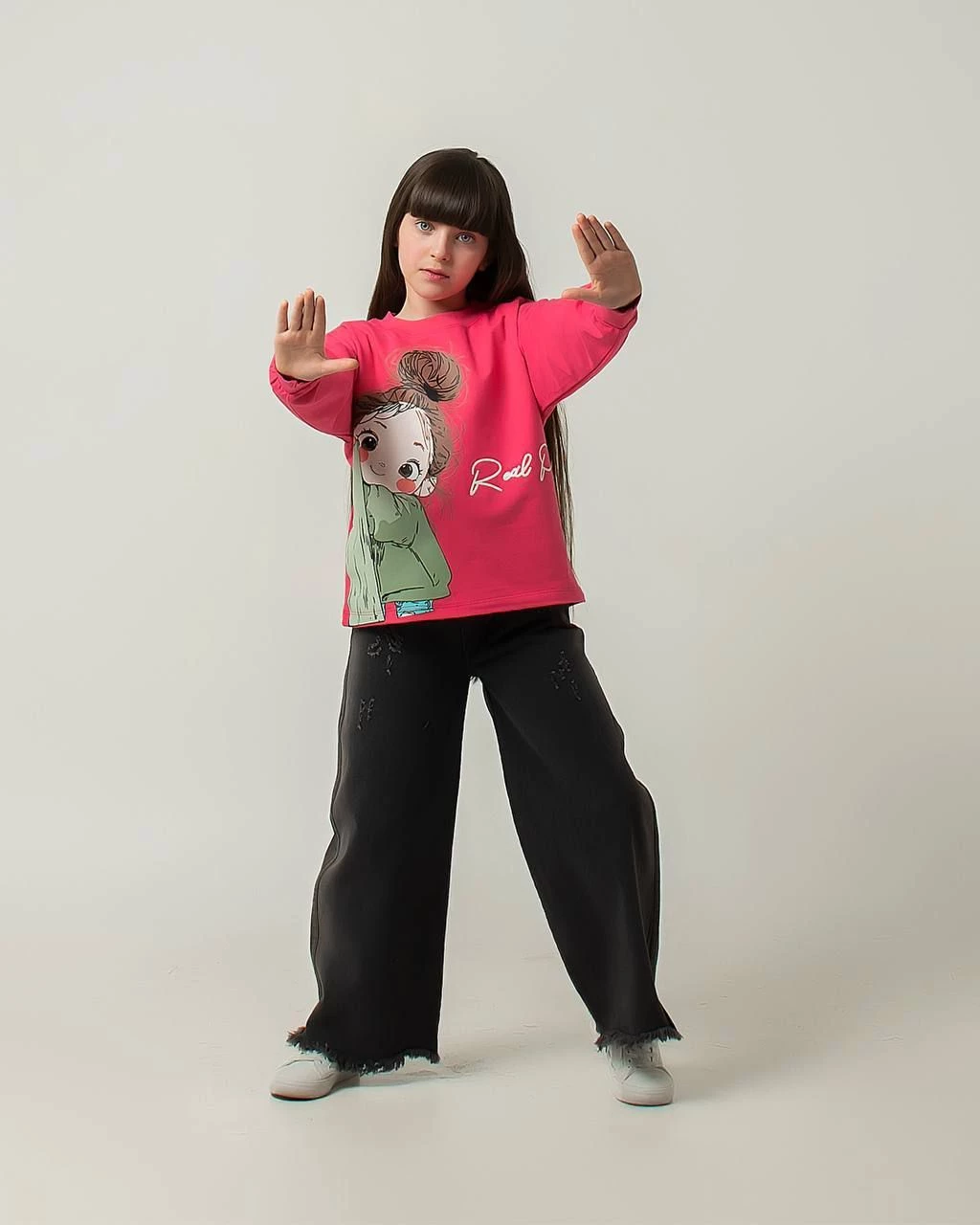 ست بلوزشلواربگ جین دختر